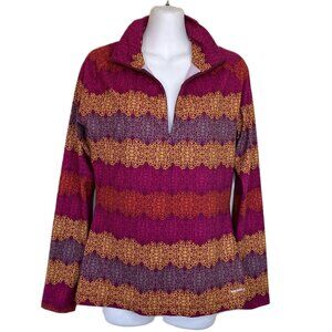 Merrell Women's Opti-Wick Athletic Shirt 1/4 Zip Long Sleeve Top Running Cycling